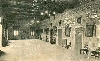 Der große Saal in faschistischer Zeit