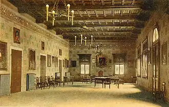 Der große Saal in faschistischer Zeit