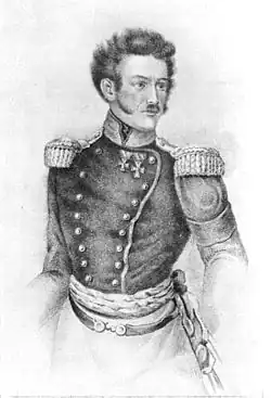 Johann Ulrich von Salis-Soglio (1790–1874), 1847 General des Sonderbunds