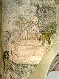 Wandmalerei Grablegung