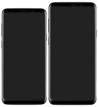 Samsung Galaxy S9 (links) und S9+ (rechts)
