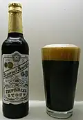 Eine Flasche Imperial Stout