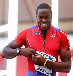 Samyr Lainé erzielte 16,23&nbsp;m und scheiterte damit in der&nbsp;Qualifikation