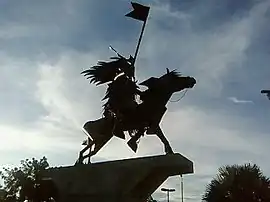 Reiterstandbild in San Martín