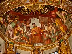 Laurentius von Rom zeigt dem Kaiser die Armen