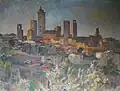 San Gimignano 63 × 48 cm (1957)