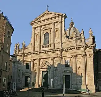 Fassade von San Giovanni dei Fiorentini