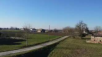 Der Ortsteil Copezzato am Taro