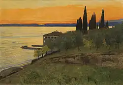 Herbstabend am Gardasee