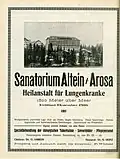 Sanatorium Arosa Prospekt