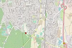 Karte des NSG Pferdstrieb mit der Nummer 2.237