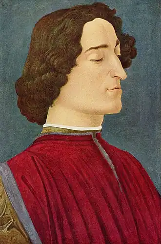 (Drei-)Viertelprofil&nbsp;(x) Porträt des Giuliano de’ Medici, um 1478
