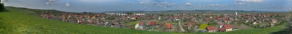 Panoramablick auf Sângeorgiu de Mureș