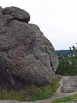 Unterer Burgstall. Einstemmungen