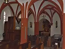 St. Servatius und St. Matthias Dahnen, Orgel und Seitenaltar