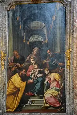 Gianbattista Tassinari, Heiliges Gespräch mit Sant'Anna.