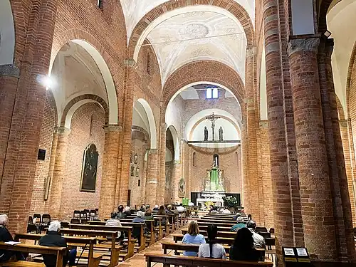 Das Innere der Kirche.