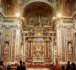 Cappella Paolina Borghesiana in der Basilika Santa Maria Maggiore, Rom (Grablege der Familie)