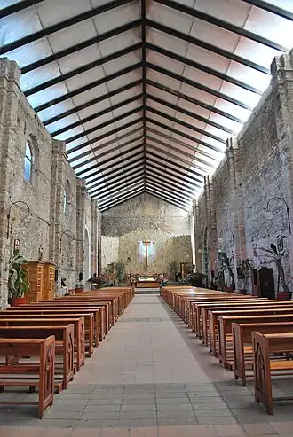 Huauchinango – Santuario del Señor en su Santo Entierro (Langhaus)