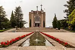 Die Wallfahrtskirche Santuário da Penha bei Guimarães