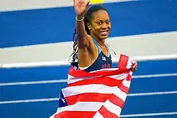 Sanya Richards – 2005 Vizeweltmeisterin, 2008 Olympiadritte und nun Weltmeisterin