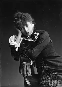 Sarah Bernhardt, ca. 1878