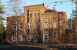 Westfront des südlichen Wohnhauses