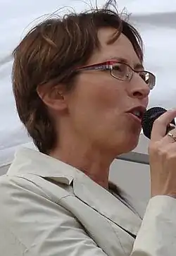 Die fünftplatzierte Sari Essayah ging nach ihrer sportlichen Laufbahn in die&nbsp;Politik