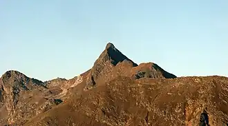 Penser Weißhorn am frühen Morgen