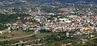 Nördlicher Teil von Sauk mit Autobahn