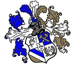 Wappen des Corps Saxo-Montania