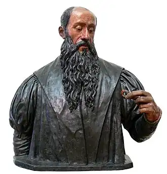 Willibald Imhoff (1519–1580), Büste von Johan Gregor van der Schardt, 1570