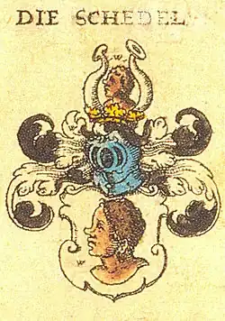 Wappen der Ehrbaren Schedel