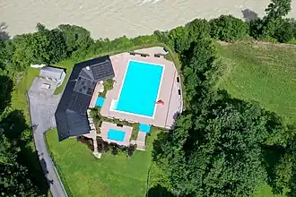 Drohnenaufnahme u.&nbsp;a. der Solarmodule, 2022