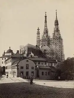 Dom zu Uppsala, 1889