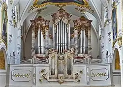 Hauptorgel mit Rückpositiv