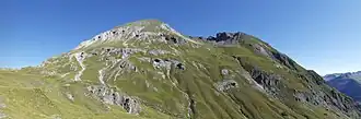 Das Schiahorn, aufgenommen vom Strelapass