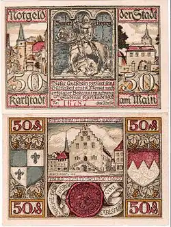 Karlstadt 50 Pfennig, 1920