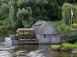 Schiffmühle auf der Weser in Minden/Westf.