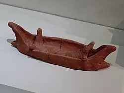 Terrakotta-Bootsmodell aus Block&nbsp;A (2300–1900 v.&nbsp;Chr.)