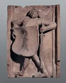 Schildhalter vom Vortor, um 1475