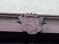 Das Wappen von Friedrich Karl Freiherr von Moser – der Ziegenbock