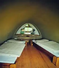 Schlafraum im nubischen Gewölbe