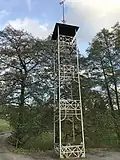 Schlauchturm-Stahlgerüst in Lengenfeld (Vogtland)
