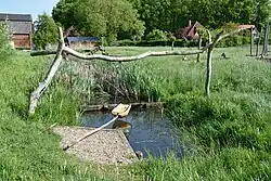 Der Außenbereich des Elbmarschenhauses