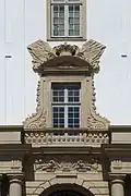Detail vom Südportal von Schloss Gottorf