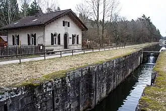 Schleuse 64 des Ludwig-Donau-Main-Kanal