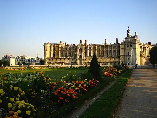 Das Schloss Saint-Germain-en-Laye (Juni 2014)