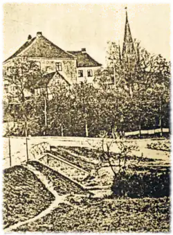 Historische Ansicht um 1900ː Südfassade