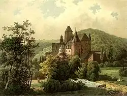Schloss Bürresheim in der Eifel